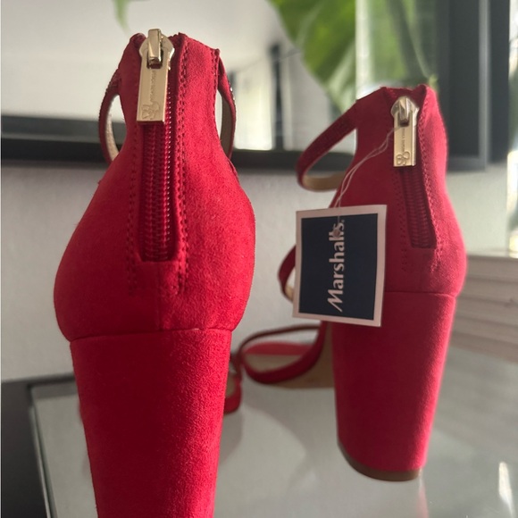 Red High Heels Jessica Simpson New - Picture 5 of 9